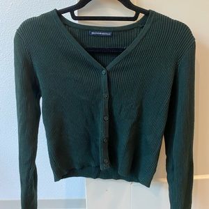 Brandy Melville forest green top